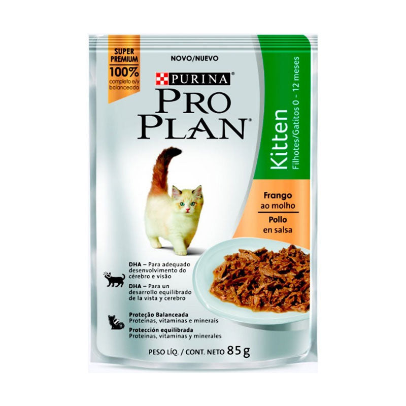 Pro plan pouch kitten 85gr