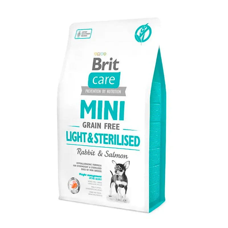 Brit care light y sterilised 2kg