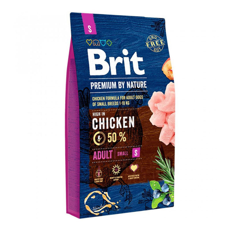 Brit by nature adulto small 8kg