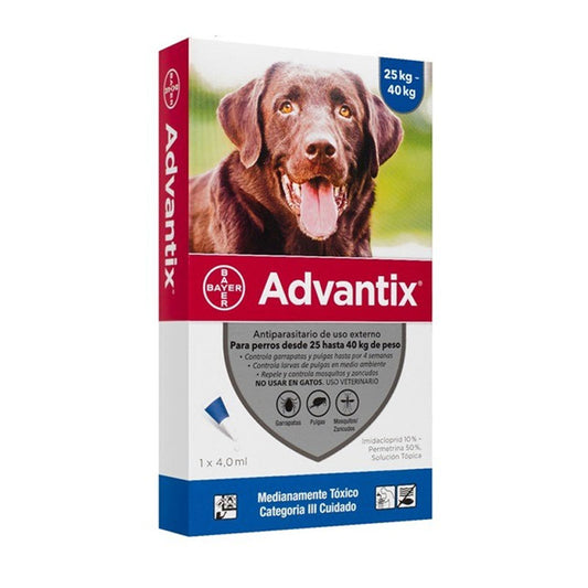 Advantix perro 25 a 40 kg