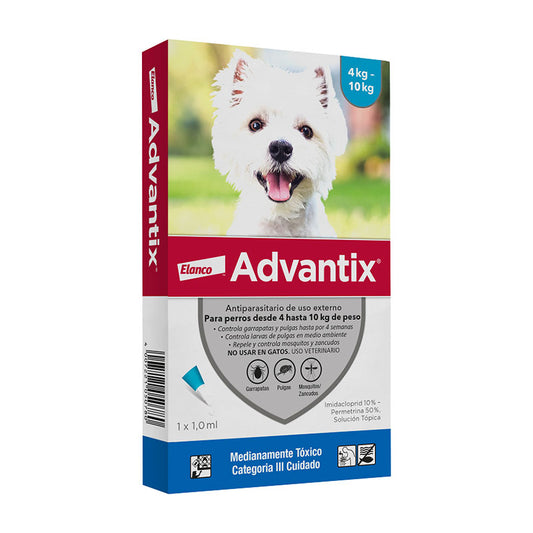 Advantix perro 4 a 10kg