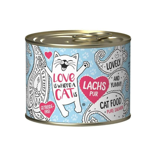 Love is where a cat is - pollo y trucha 200gr