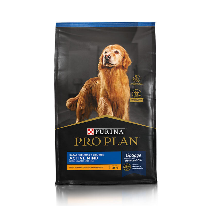 Pro plan active mind raza grande 15kg