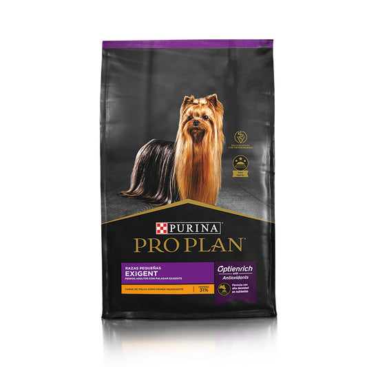 Pro plan exigente raza pequeña 3 kg