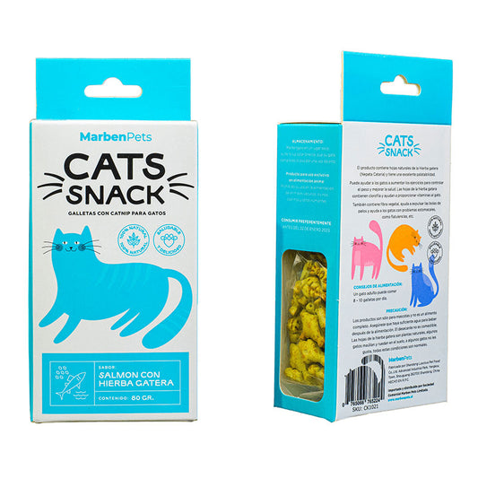 cats snacks salmon 80g