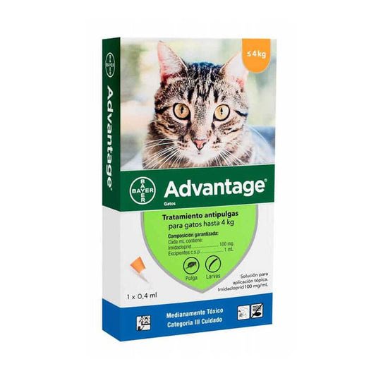 Advantage gato hasta 4kg