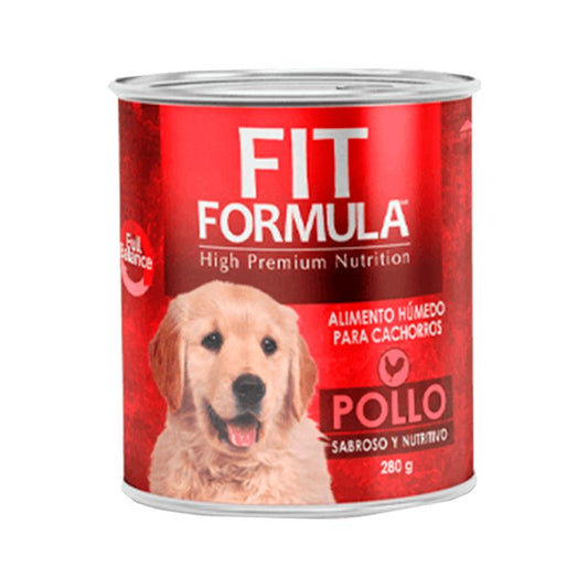 Fit Formula Lata  Cachorro - Pollo 280gr