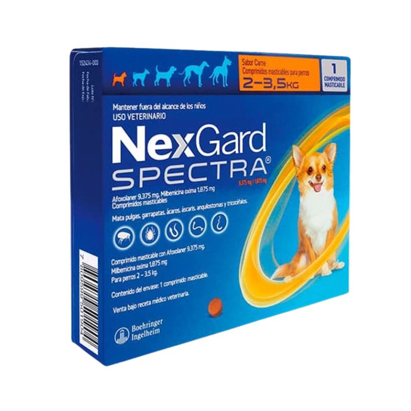 Nexgard Spectra 2 a 3.5 kg - 1 Comp
