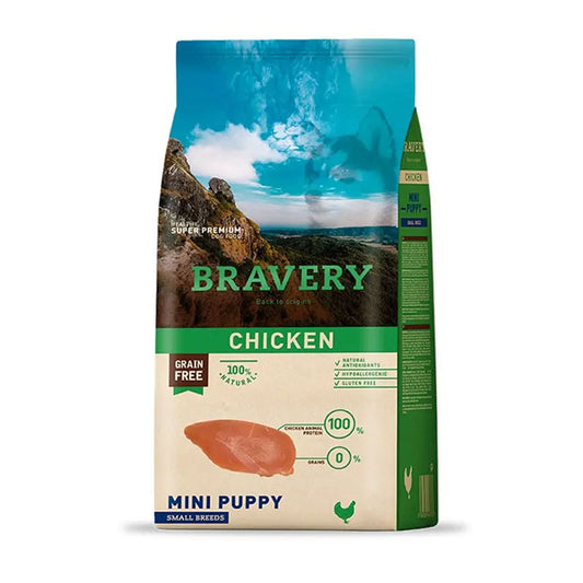 Bravery Mini Puppy Chicken 2kg