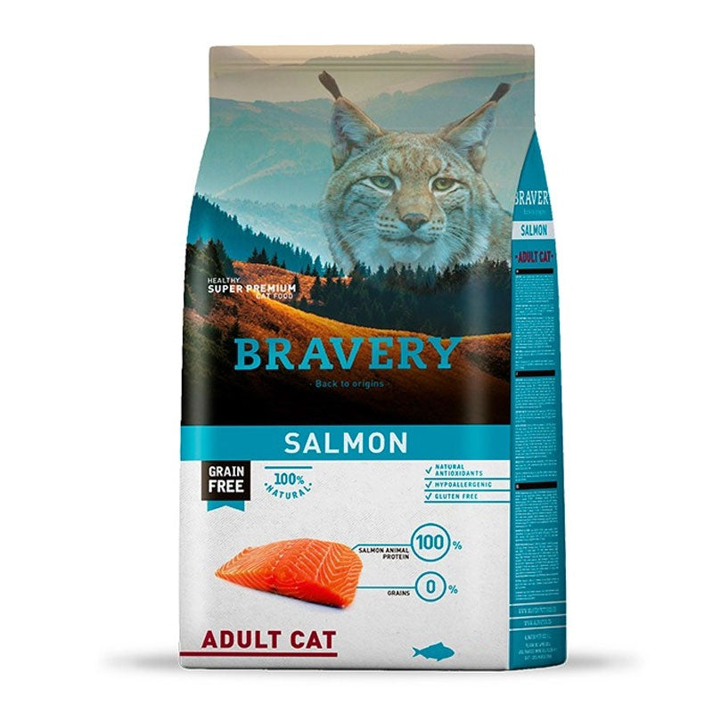 Bravery Gato Adulto Salmon 2kg