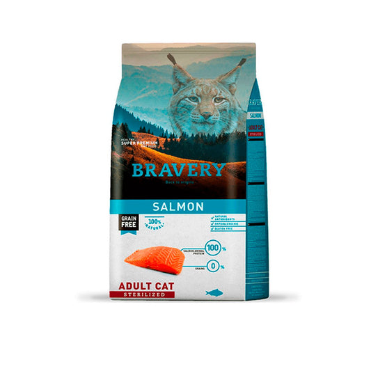 Bravery Salmon Gato Esterilizado 7kg