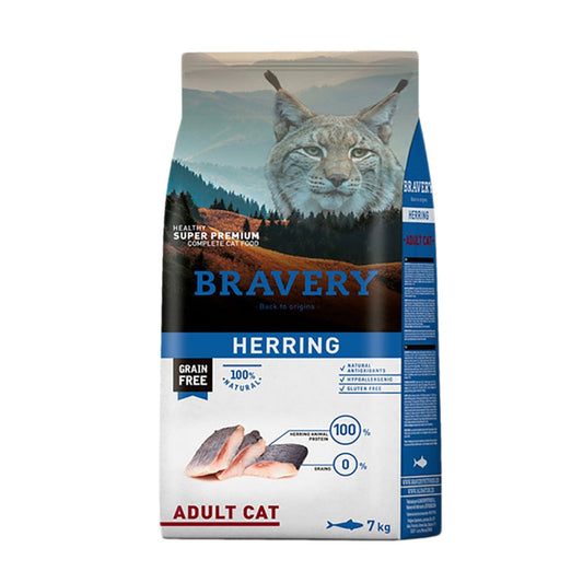 Bravery adulto cat herring 7kg