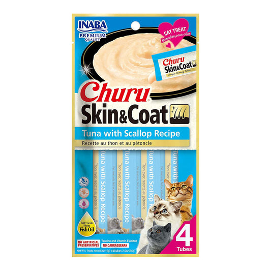 Churu Skin& Coat - atun con ostion 56gr