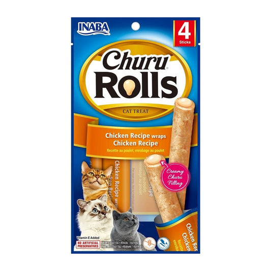 Churu Rolls Gato - Pollo 40gr