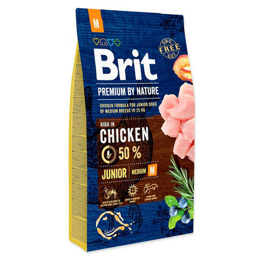 Brit By Nature Junior medium 3kg