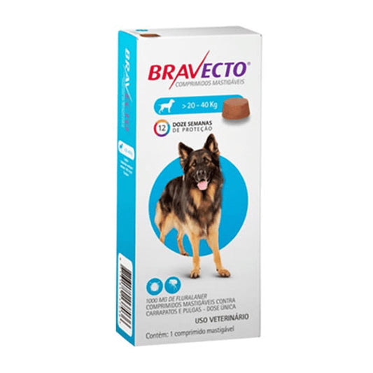 bravecto 20 a 40 kg