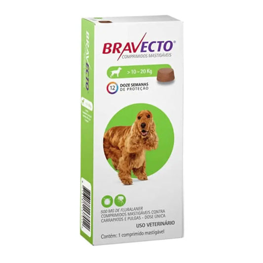 bravecto 10 a 20 kg